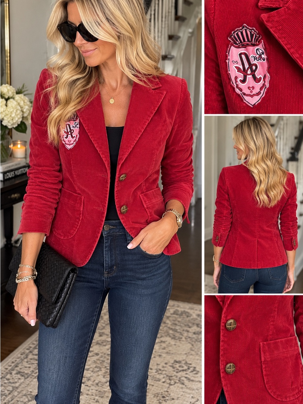 H&M Schoolboy Blazer S